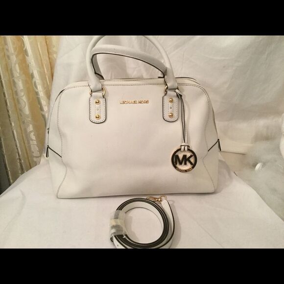 MICHAEL KORS Leather Duffle Bag shoulder handbag - Picture 1 of 12